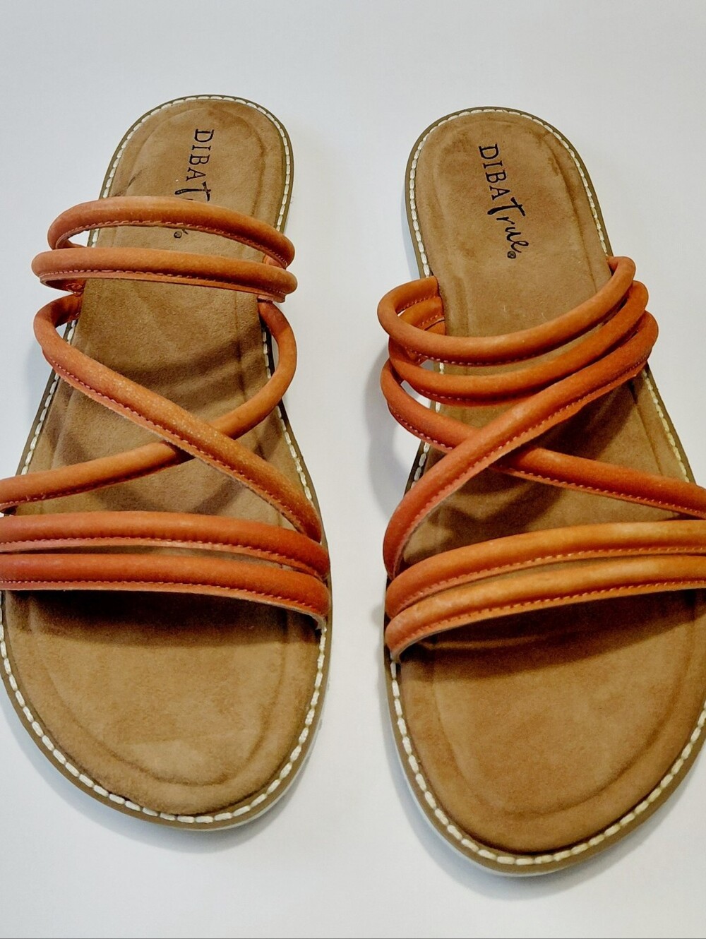 DIBA TRUE Women's Cedar Cove  Active Leather Sandals  Size 8M